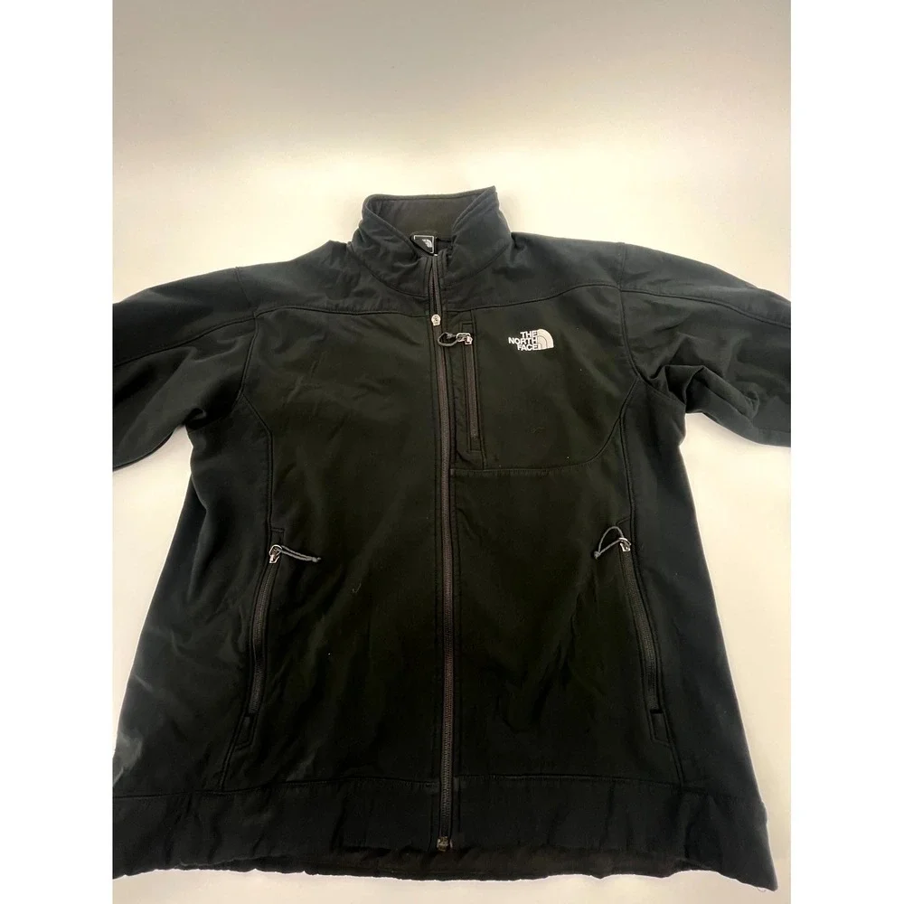 The North Face Apex Bionic 3 Jacket Mens Large‎ Black Full Zip Water Repellent